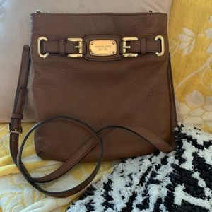 Michael Kors leather crossbody purse